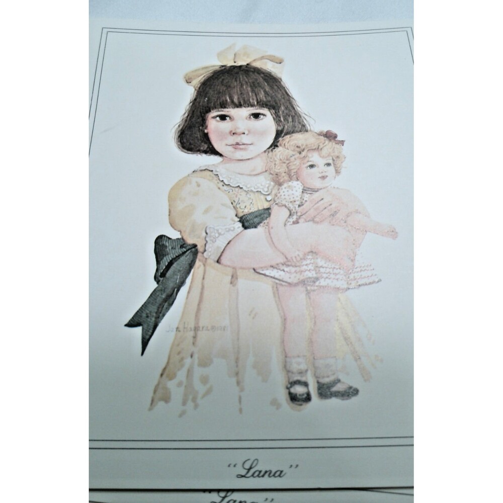 B&J art designs  "Lana" Stationary Set Designed from Watercolor by Jan Hagara
